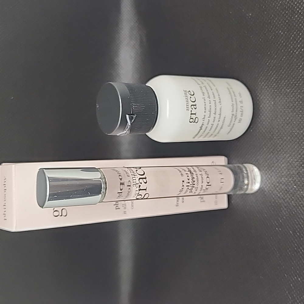 2PC. AMAZING GRACE Roll- On Eau de Toilette &  1/Firming body emulsion.